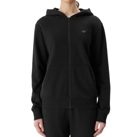 Bluza damska 4F F0956 głęboka czerń 4FWSS24TSWSF0956 20S 4F Bluza damska 4F F0956 głęboka czerń 4FWSS24TSWSF0956 20S 4F