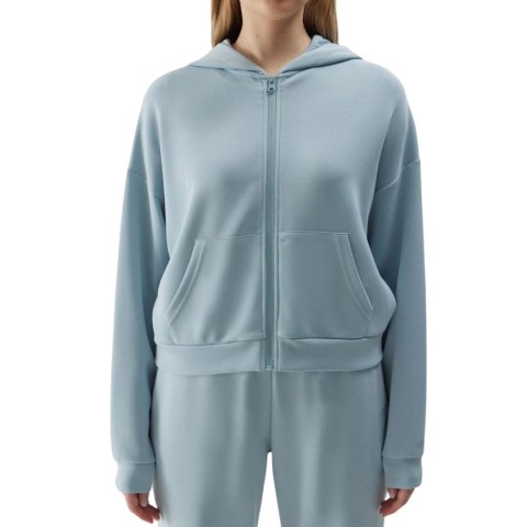 Bluza damska 4F F1002 jasny niebieski 4FWSS24TSWSF1002 34S 4F