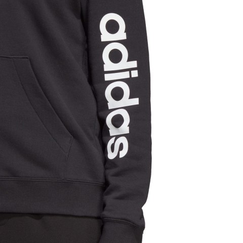 Bluza damska adidas Essentials Linear Full-Zip French Terry Hoodie czarna IC6863 Adidas Bluza damska adidas Essentials Linear Full-Zip French Terry Hoodie czarna IC6863 Adidas