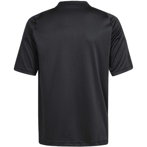 Koszulka dla dzieci adidas Tiro 24 Jersey czarna IJ7674 Adidas teamwear Koszulka dla dzieci adidas Tiro 24 Jersey czarna IJ7674 Adidas teamwear