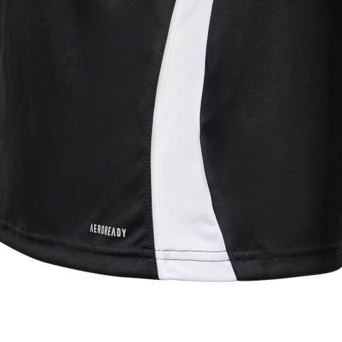 Koszulka dla dzieci adidas Tiro 24 Jersey czarna IJ7674 Adidas teamwear Koszulka dla dzieci adidas Tiro 24 Jersey czarna IJ7674 Adidas teamwear