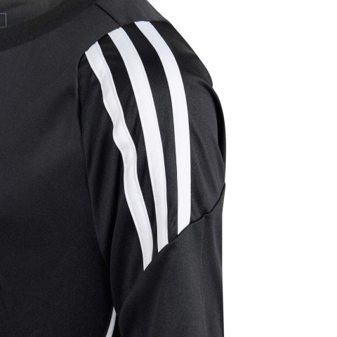 Koszulka dla dzieci adidas Tiro 24 Jersey czarna IJ7674 Adidas teamwear Koszulka dla dzieci adidas Tiro 24 Jersey czarna IJ7674 Adidas teamwear