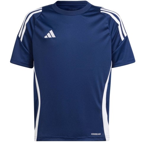 Koszulka dla dzieci adidas Tiro 24 Jersey granatowa IS1029 Adidas teamwear Koszulka dla dzieci adidas Tiro 24 Jersey granatowa IS1029 Adidas teamwear