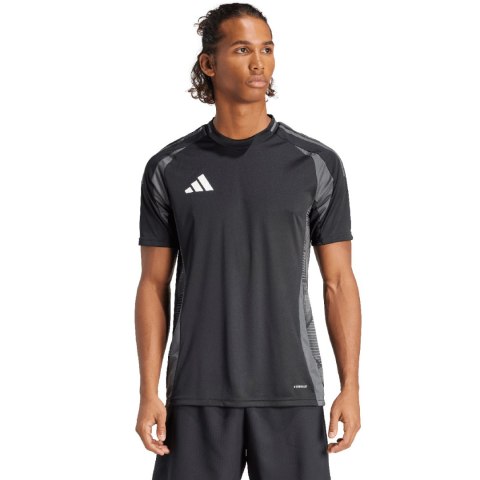 Koszulka męska adidas Tiro 24 Competition Match Jersey czarna IQ4757 Adidas teamwear Koszulka męska adidas Tiro 24 Competition Match Jersey czarna IQ4757 Adidas teamwear