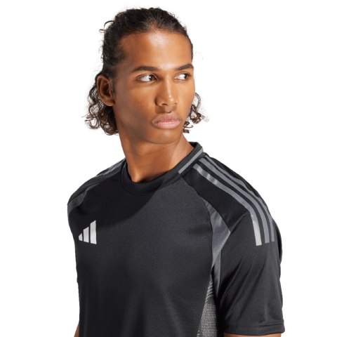 Koszulka męska adidas Tiro 24 Competition Match Jersey czarna IQ4757 Adidas teamwear Koszulka męska adidas Tiro 24 Competition Match Jersey czarna IQ4757 Adidas teamwear