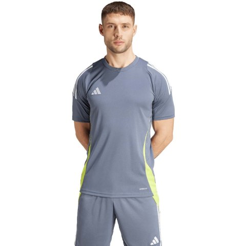 Koszulka męska adidas Tiro 24 Jersey szara IV6951 Adidas teamwear
