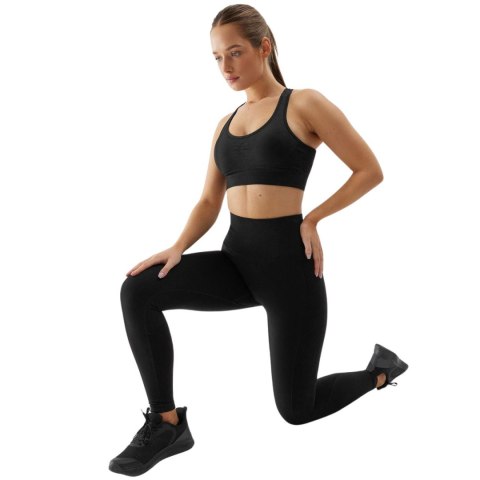 Legginsy damskie 4F FNK F231 głęboka czerń 4FWSS24TFTIF231 20S 4F