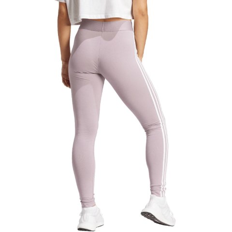 Legginsy damskie adidas Loungewear Essentials 3-Stripes różowe IR5347 Adidas Legginsy damskie adidas Loungewear Essentials 3-Stripes różowe IR5347 Adidas