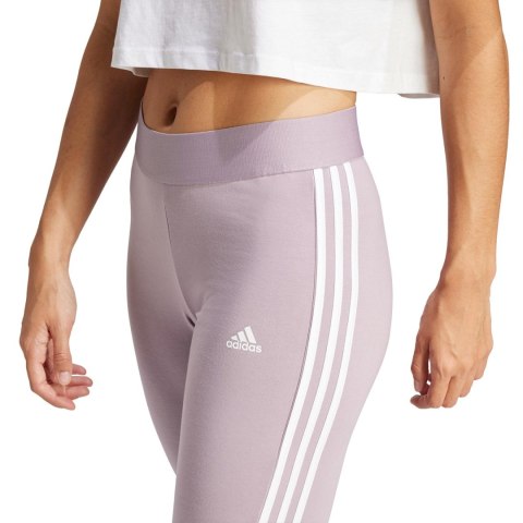 Legginsy damskie adidas Loungewear Essentials 3-Stripes różowe IR5347 Adidas Legginsy damskie adidas Loungewear Essentials 3-Stripes różowe IR5347 Adidas
