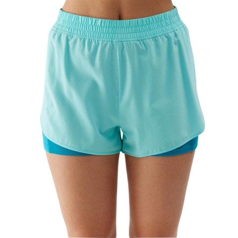Spodenki damskie 4F FNK F497 niebieskie 4FWSS24TFSHF497 33S 4F Spodenki damskie 4F FNK F497 niebieskie 4FWSS24TFSHF497 33S 4F