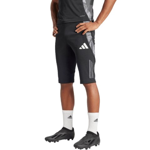 Spodenki męskie adidas Tiro 24 Competition 1/2 czarne IP1871 Adidas teamwear Spodenki męskie adidas Tiro 24 Competition 1/2 czarne IP1871 Adidas teamwear