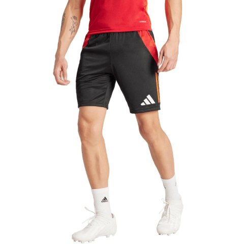 Spodenki męskie adidas Tiro 24 Competition Training czarno-czerwone IR5484 Adidas teamwear Spodenki męskie adidas Tiro 24 Competition Training czarno-czerwone IR5484 Adidas teamwear
