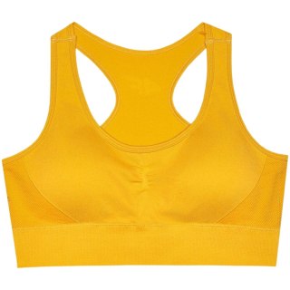 Stanik sportowy 4F F116 pomarańczowy 4FWSS24USBAF116 70S 4F