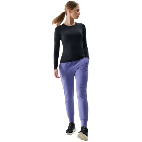 Koszulka damska 4F Longsleeve FNK F324 głęboka czerń 4FRSS25TFLOF324 20S L 4F