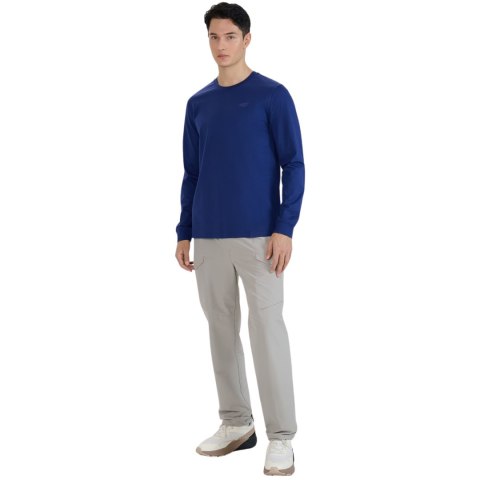 Koszulka męska 4F Longsleeve M432 granatowa 4FWMM00TLONM432 031S XL 4F