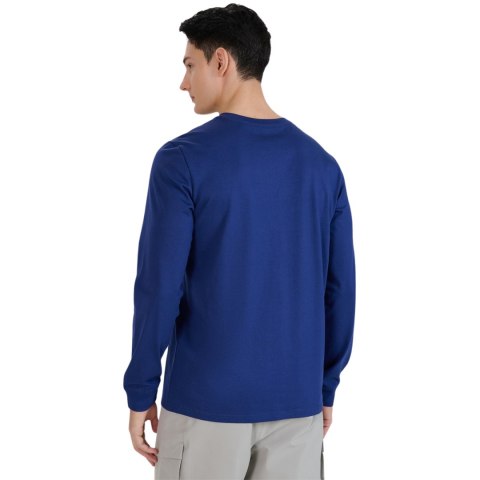Koszulka męska 4F Longsleeve M432 granatowa 4FWMM00TLONM432 031S S 4F