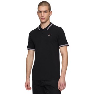 Koszulka męska polo Fila Lubbeek czarna FAM0898 80010 2XL Fila