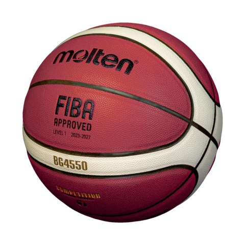 Piłka koszykowa Molten brązowa B7G4550 Fiba 7 Molten