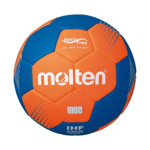 Piłka ręczna Molten pomarańczowo-niebieska H0F1800-OB Molten