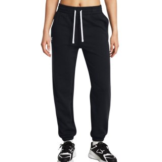 Spodnie damskie Under Armour Rival Terry Jogger czarne 1382735 002 L Under Armour