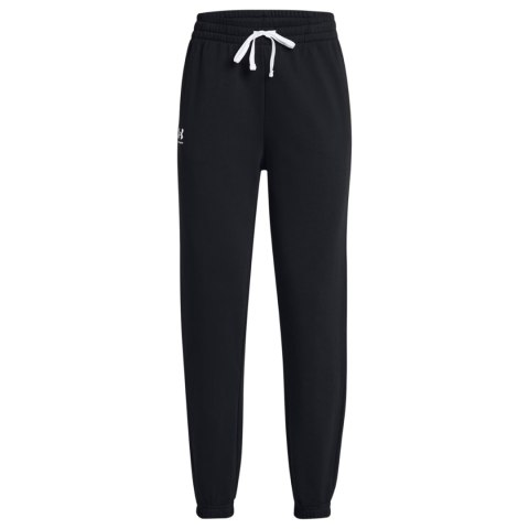 Spodnie damskie Under Armour Rival Terry Jogger czarne 1382735 002 M Under Armour