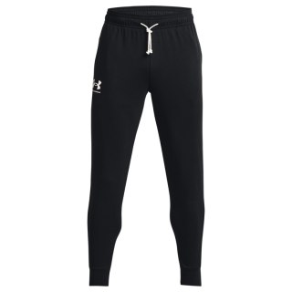 Spodnie męskie Under Armour Rival Terry Jogger czarne 1380843 001 S Under Armour