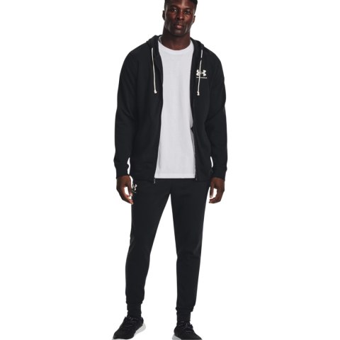 Spodnie męskie Under Armour Rival Terry Jogger czarne 1380843 001 S Under Armour