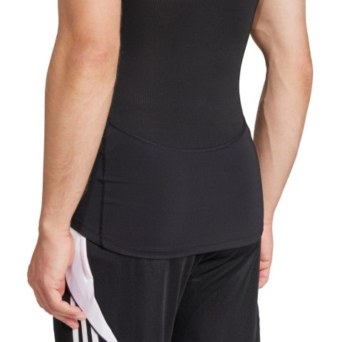 Koszulka męska adidas Techfit Short Sleeve Tee czarna JP4674 S Adidas teamwear