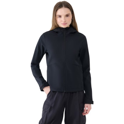Kurtka damska softshell 4F F320 głęboka czerń 4FWSS25TSOFF320 20S M 4F