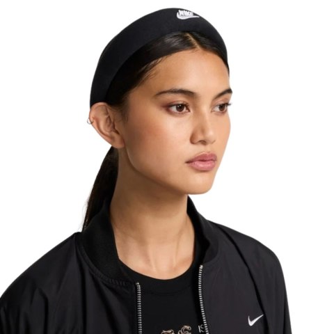 Opaska do włosów Nike Club Fleece czarna N1009097091 Nike