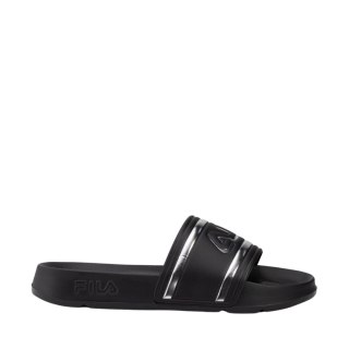 Klapki damskie Fila Morro Bay Logo czarno-szare FFW0102 83162 40 Fila