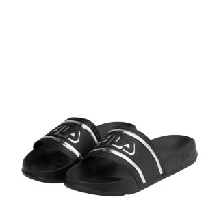 Klapki damskie Fila Morro Bay Logo czarno-szare FFW0102 83162 41 Fila