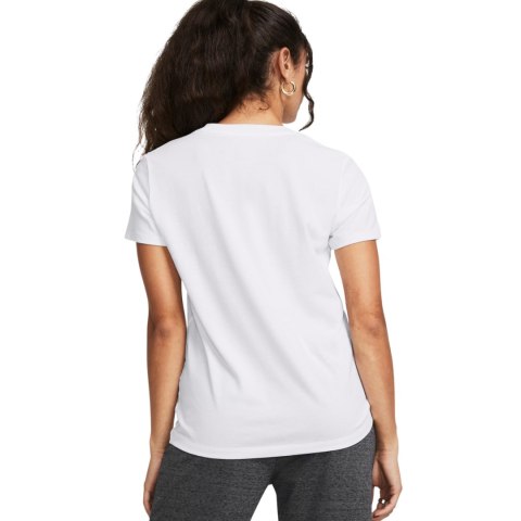 Koszulka damska Under Armour Rival Core SS biała 1383648 100 L Under Armour