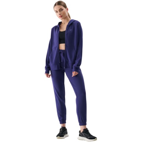 Spodnie damskie 4F CAS F1138 granatowe 4FWMM00TTROF1138 031S S 4F