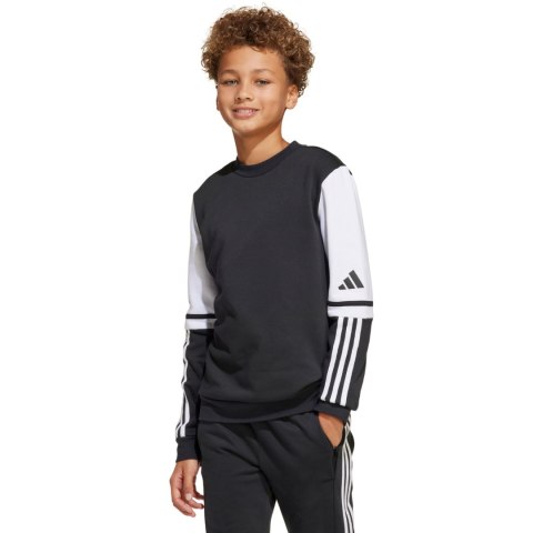 Bluza dla dzieci adidas Squadra 25 Sweat Crew czarna JE2773 140cm Adidas teamwear