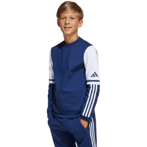 Bluza dla dzieci adidas Squadra 25 Sweat Crew granatowa JD4814 116cm Adidas teamwear