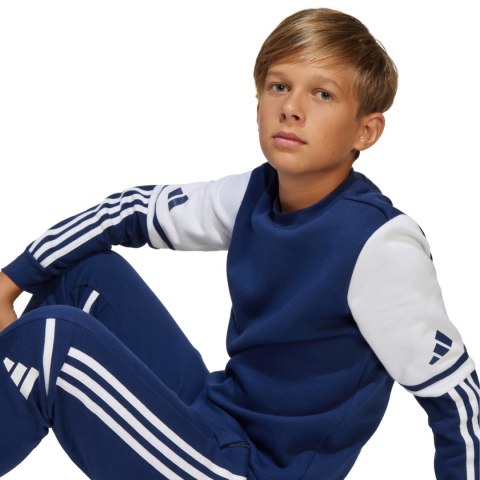 Bluza dla dzieci adidas Squadra 25 Sweat Crew granatowa JD4814 128cm Adidas teamwear