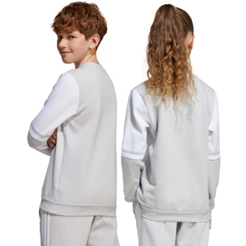 Bluza dla dzieci adidas Squadra 25 Sweat Crew szara JD4824 140cm Adidas teamwear