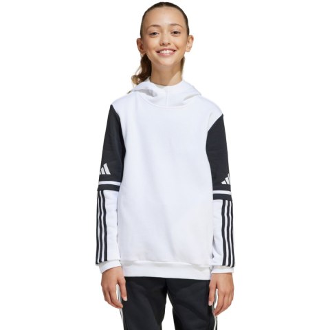 Bluza dla dzieci adidas Squadra 25 Sweat Hoody biała JD4807 128cm Adidas teamwear