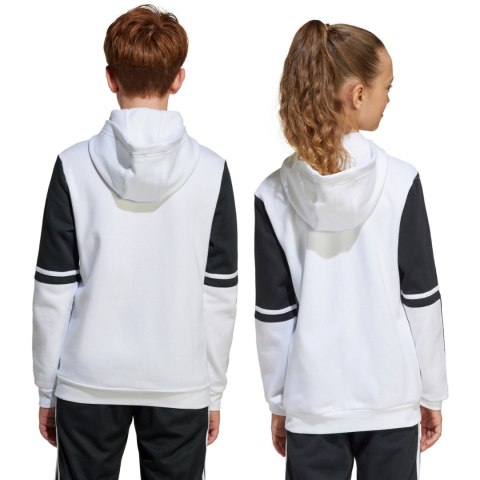 Bluza dla dzieci adidas Squadra 25 Sweat Hoody biała JD4807 140cm Adidas teamwear