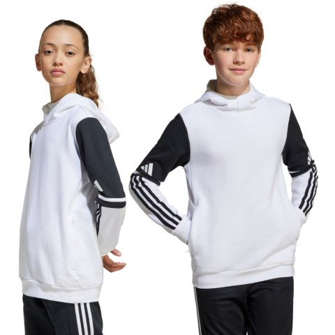 Bluza dla dzieci adidas Squadra 25 Sweat Hoody biała JD4807 152cm Adidas teamwear