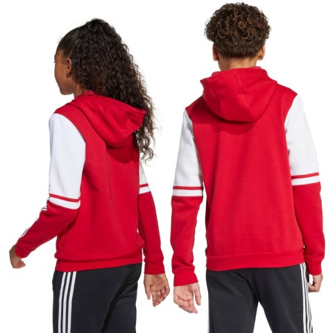 Bluza dla dzieci adidas Squadra 25 Sweat Hoody czerwona JD4805 140cm Adidas teamwear