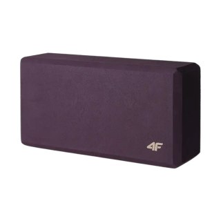 Kostka do jogi 4F U082 2 pak ciemny fiolet 4FWSS25AAOTU082 50S 4F