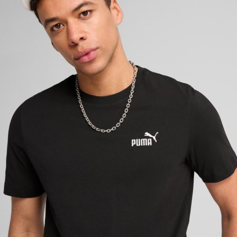 Koszulka męska Puma Ess Small No.1 Logo Tee czarna 682534 01 M Puma
