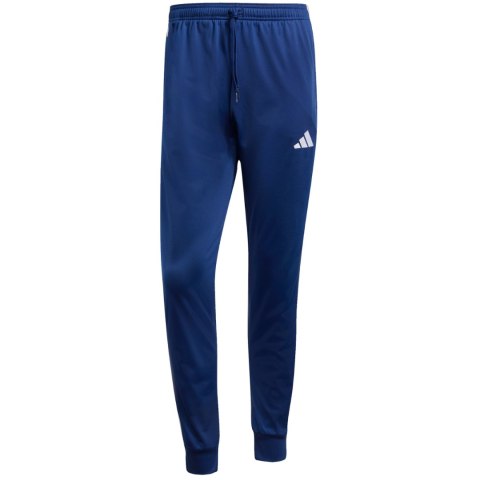 Spodnie męskie adidas 3-Stripes Tricot Regular Tapered granatowe JI8812 M Adidas