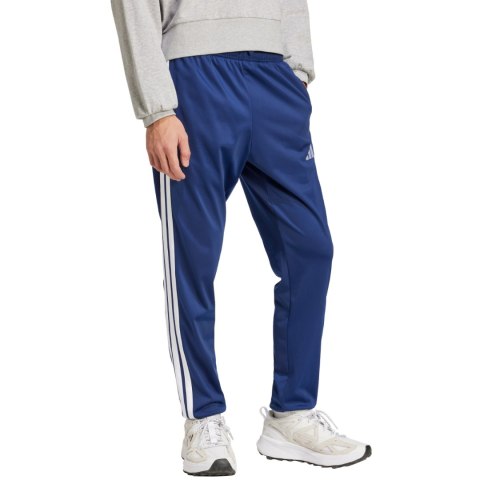 Spodnie męskie adidas 3-Stripes Tricot Regular Tapered granatowe JI8812 S Adidas