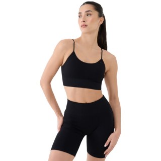 Stanik sportowy 4F F151 głęboka czerń 4FWSS25USBAF151 20S XS/S 4F
