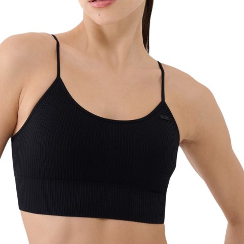 Stanik sportowy 4F F151 głęboka czerń 4FWSS25USBAF151 20S XS/S 4F