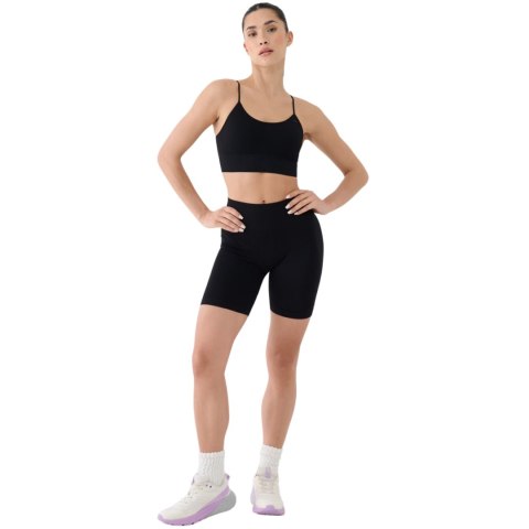 Stanik sportowy 4F F151 głęboka czerń 4FWSS25USBAF151 20S XS/S 4F