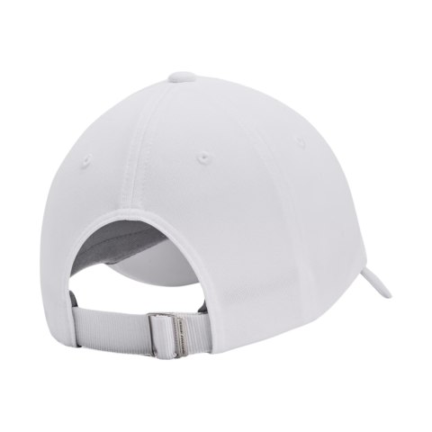 Czapka z daszkiem damska Under Armour Blitzing Adj OSFM biała 1376705 100 Under Armour